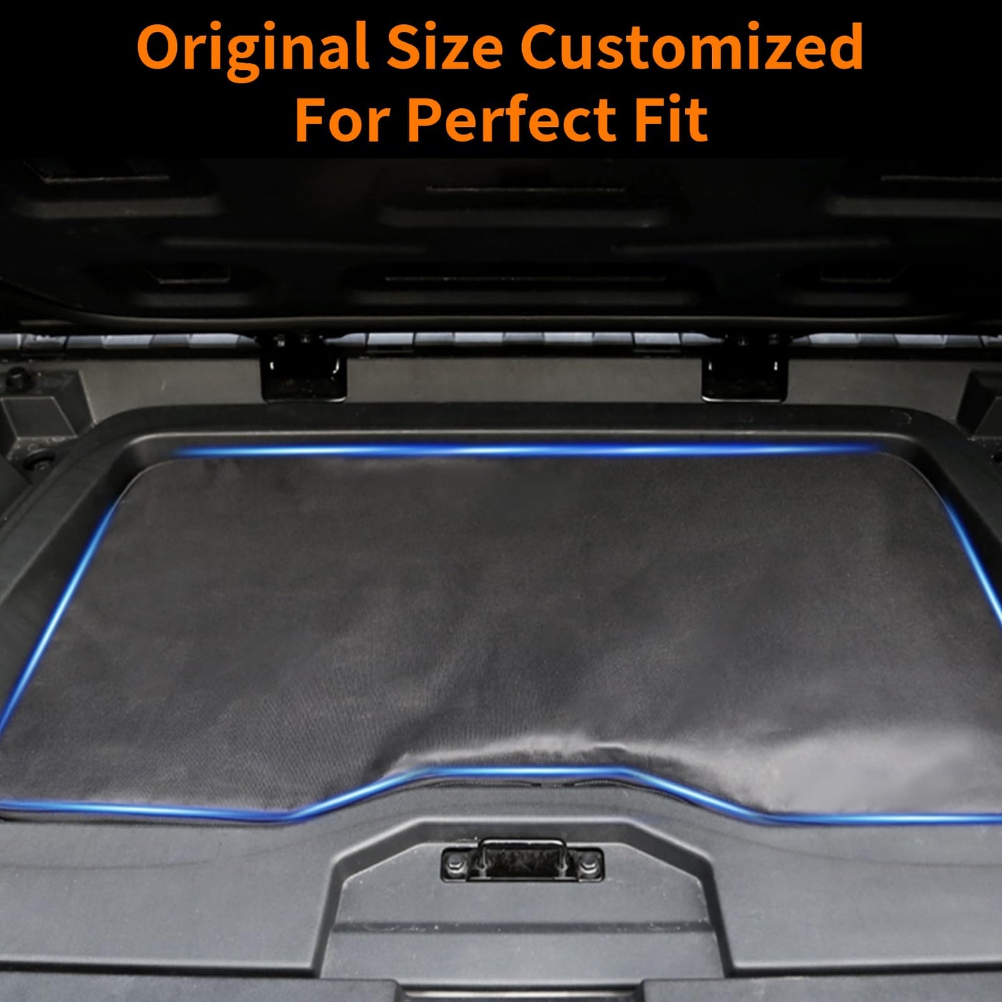 Trunk Organizer for Tesla Cybertruck 2024 2 Pcs 103L Front Trunk Box Foldable Organizer Cybertruck Accessories With Zipper Waterproof Canvas Internal Insulation