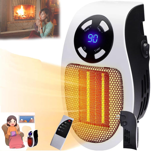 Cyber Heater, Ultra Air Heater, Cyber Heater Plug In, Real Ultra Air Heater Mini Portable Space Heater, Personalized Temperature Control, Rapid Heating, For Bedroom, Office, Living Room (1Pcs)