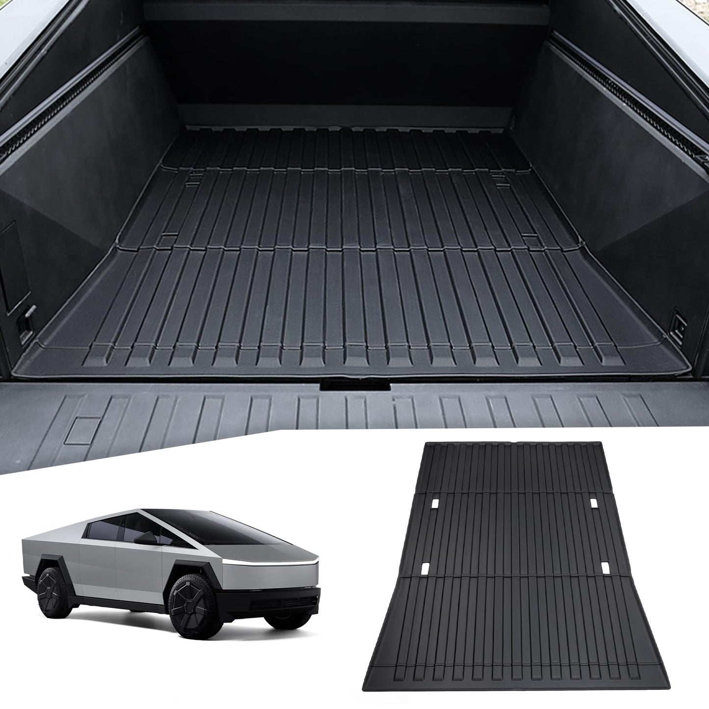 Truck Bed Mat for Cybertruck Accessories, Cargo Liner for Tesla Cybertruck 2024