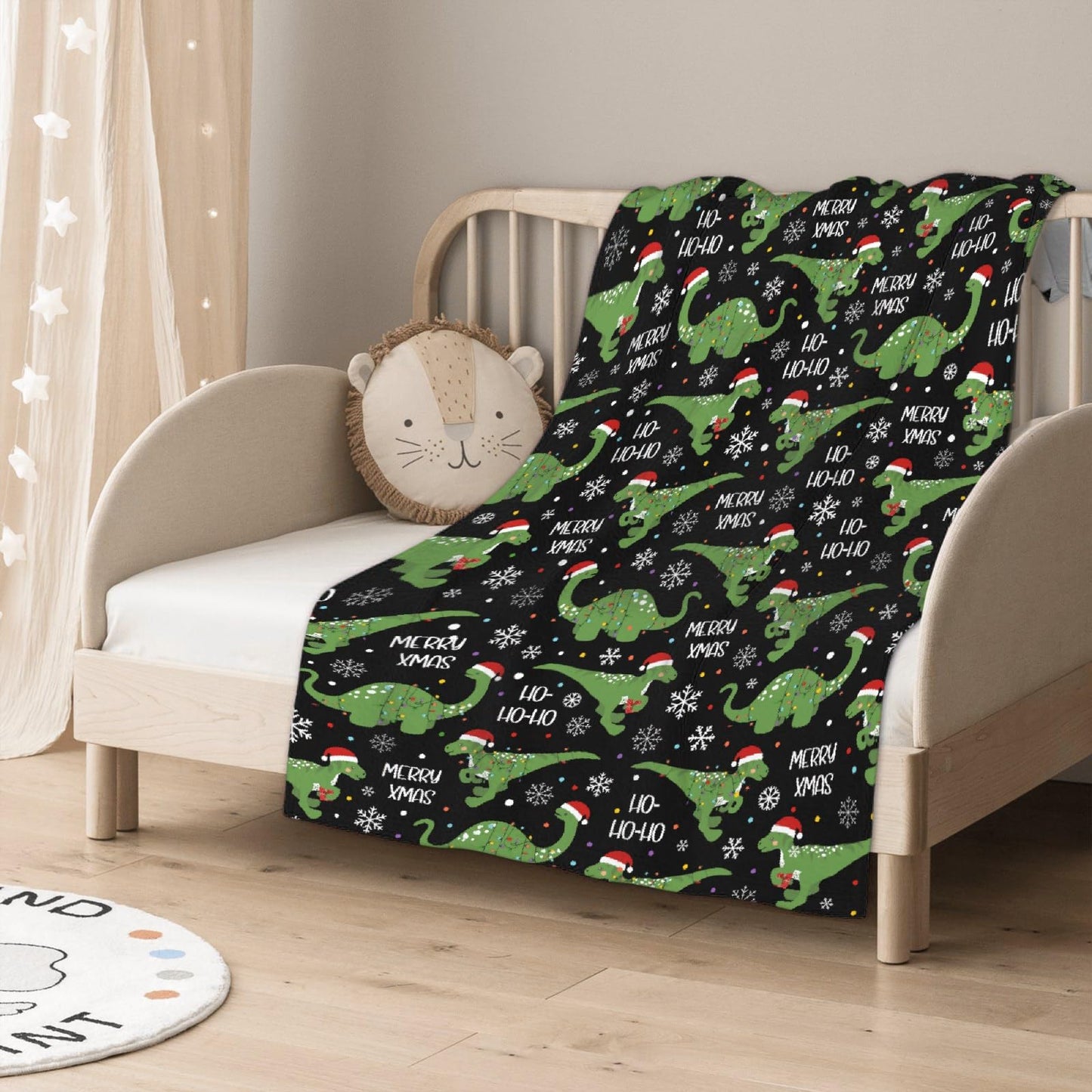 Custom Name Dinosaurs Blanket Personalized Gifts Super Soft Lightweight Flannel Blankets Throw for Kids, Adult, Suitable for Couch, Sofa, Bed, Camping, Travel All Seasons 40"x50" for Kid